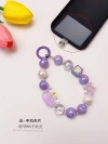 Cute pet cartoon baby bottle pendant, bead keychain, bracelet, phone case, phone chain, hand rope, hanging rope, hand-held pendant, ccd camera headphone case, hanging chain, accessory, bead chain, new hand-held chain Specification image